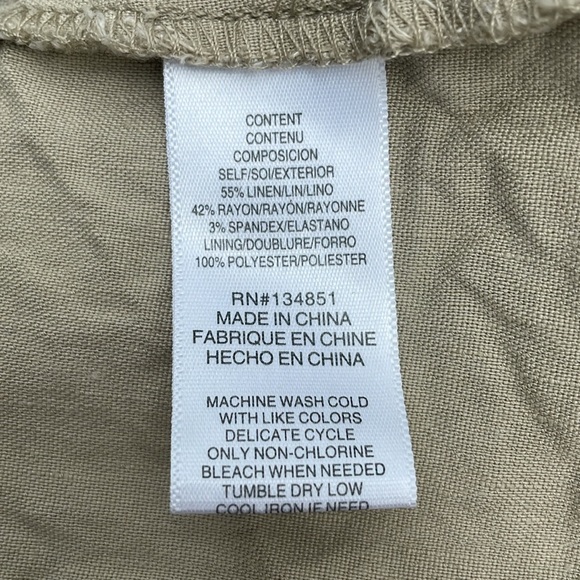 Wayf Juliet Sleeve Linen Blend Dress - Picture 5 of 5